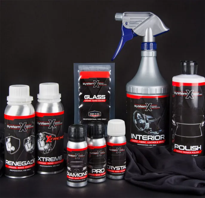 System X kvaliteetsed autohooldustooted