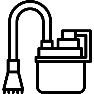 Salongi puhastuse ikoon